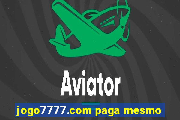 jogo7777.com paga mesmo